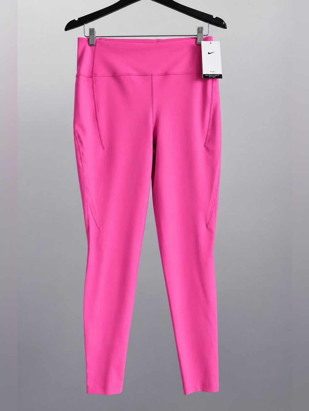 Nike Bright Pink High-Rise DRI-FIT Leggings NWT